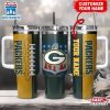 Custom Name Green Bay Packers NFL Football Logo Tumbler 40oz With Handle