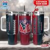 Custom Name Houston Texans NFL Football Logo Tumbler 40oz With Handle