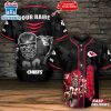 Custom Name Kansas City Chiefs Mascot Baseball Jersey Shirt