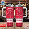 Custom Name Kansas City Chiefs NFL Tumbler 40Oz With Handle