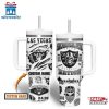 Custom Name Las Vegas Raiders NFL Tumbler 40oz With Handle For Fans