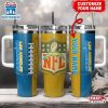 Custom Name Los Angeles Chargers NFL Football Logo Tumbler 40oz With Handle