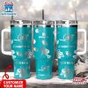 Custom Name Miami Dolphins NFL Tumbler 40oz With Handle