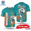 Custom Name Miami Dolphins Sport Baseball Jersey Shirt