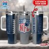 Custom Name New England Patriots NFL Football Logo Tumbler 40oz With Handle