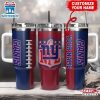 Custom Name New York Giants NFL Football Logo Tumbler 40oz With Handle