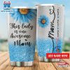 Custom Name NFL Carolina Panthers This Lady Is Awesome Tumbler