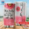 Custom Name NFL Kansas City Chiefs This Lady Is Awesome Tumbler