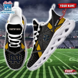 Custom Name Notre Dame Fighting Irish Sport Max Soul Shoes For Fans