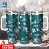 Custom Name Philadelphia Eagles NFL Tumbler 40oz With Handle