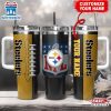 Custom Name Pittsburgh Steelers NFL Football Logo Tumbler 40oz With Handle