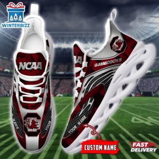 Custom Name South Carolina Gamecocks Team Sport Max Soul Shoes For Fans