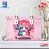 Custom Name Stitch Lilo Valentine Leather Handbag