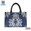 Dallas Cowboys Flower Pattern NFL Leather Handbag