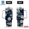 Dallas Cowboys Flowers Pattern NFL Tumbler 40Oz