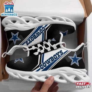Dallas Cowboys Football Team Max Soul Shoes Mean Gift For Fans