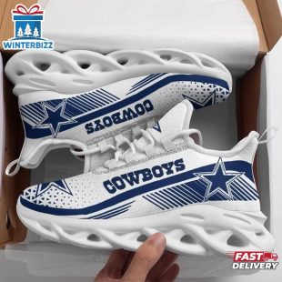 Dallas Cowboys NFL Football Pattern Max Soul Shoes Mean Gift For Fans