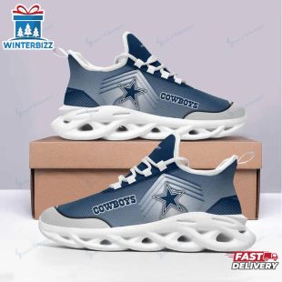Dallas Cowboys NFL Football Team Max Soul Shoes Mean Gift For Fans