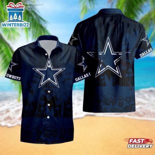 Dallas Cowboys Palm Tree Garden Pattern Hawaii Shirt