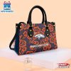 Denver Broncos Floral NFL Leather Handbag