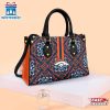 Denver Broncos Flower Pattern Limited Edition NFL Leather Handbag