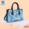 Detroit Lions Floral NFL Leather Handbag