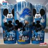 Detroit Lions NFL Mickey Mouse Pattern Tumbler