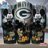 Green Bay Packers NFL Mickey Mouse Pattern Tumbler