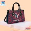 Houston Texans Floral NFL Leather Handbag