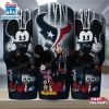 Houston Texans NFL Mickey Mouse Pattern Tumbler