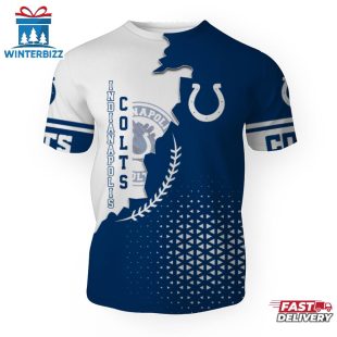 Indianapolis Colts Team Football NFL 3D T-Shirt