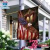 Jesus Christian American Eagle House And Garden Flag