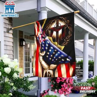 Jesus Christian American House And Garden Flag