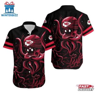 Kansas City Chiefs Octopus Hawaiian Shirt