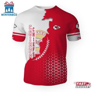 Kansas City Chiefs Team Football NFL 3D T-Shirt