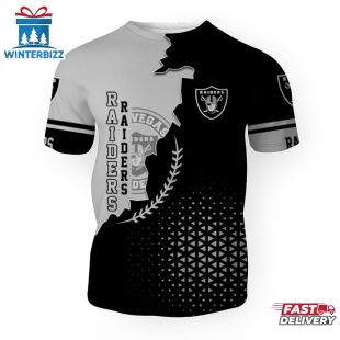 Las Vegas Raiders Team Football NFL 3D T-Shirt