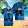 Los Angeles Chargers Palm Tree Garden Pattern Hawaii Shirt