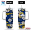 Los Angeles Rams Flowers Pattern NFL Tumbler 40Oz
