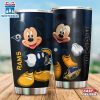 Los Angeles Rams Mickey Mouse NFL Team Tumbler For Fans