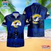 Los Angeles Rams Palm Tree Garden Pattern Hawaii Shirt