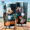 Miami Dolphins Mickey Mouse NFL Team Tumbler For Fans