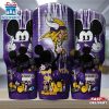 Minnesota Vikings NFL Mickey Mouse Pattern Tumbler