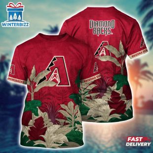 MLB Arizona Diamondbacks All Over Print T-Shirt Trending Summer For Fans Baseball