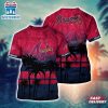 MLB Atlanta Braves All Over Print T-Shirt Casual Style For Fans Sports