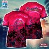 MLB Atlanta Braves All Over Print T-Shirt Chic Baseball Layers For Fans Baseball