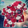 MLB Atlanta Braves All Over Print T-Shirt Flower Tropical For Sports Enthusiasts