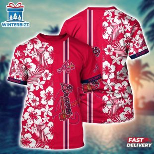 MLB Atlanta Braves All Over Print T-Shirt Marvelous Impact For Sports Enthusiasts