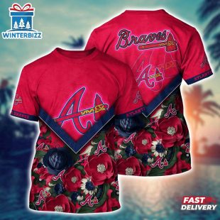 MLB Atlanta Braves All Over Print T-Shirt Masterpiece For Sports Enthusiasts