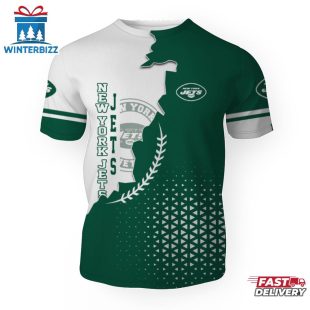 New York Jets Team Football NFL 3D T-Shirt