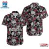 NFL Arizona Cardinals Roses And Skull Pattern Hawaiian Shirt